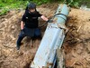 У Києві знайшли бойову частину новітньої російської ракети Х-69. Рятувальникам знадобилося більше часу, ніж зазвичай, щоб знешкодити її