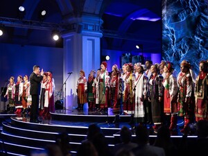 Хиты Scorpions и Imagine Dragons. Как хор имени Веревки зажигал на церемонии